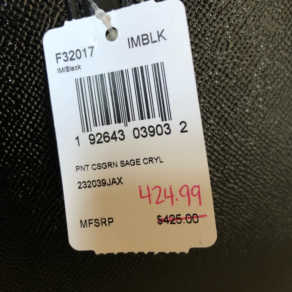 🎁SALE🎁Coach NWT Black Patent Leather Satchel Bag - Picture 4 of 7